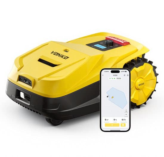 VONKO M200 Maairobot Zonder Begrenzingskabel, RTK+AI Vision, Automatis